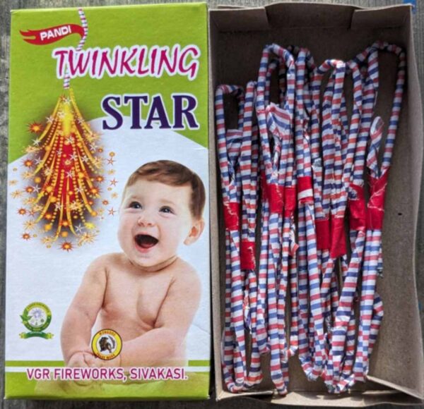 1.5inch Twinkling Star (10 Pcs)