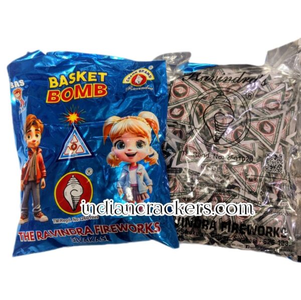 Basket bomb(100 pcs)(Old is gold from Ravindra)