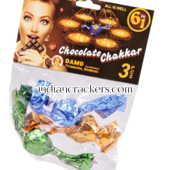 Chocolate chakkar(3 pcs)(6 in 1)